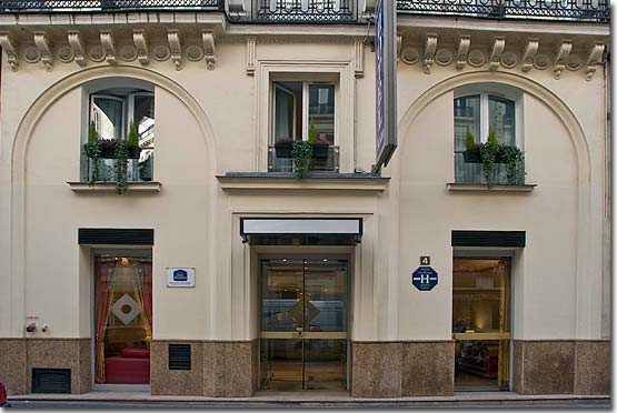 Hotel Acadia Opéra París 3* estrellas cerca de la Ópera Garnier y de los Grands Boulevards
