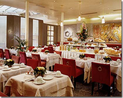 Photo 3 - Hotel Astra Opera Paris 4* estrelas ao pé da Opéra Garnier - Buffet de pequeno-almoço.