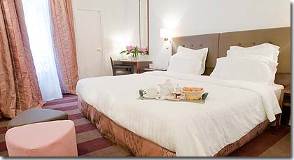 Photo 7 - Hotel Astra Opera Paris 4* estrelas ao pé da Opéra Garnier - Quarto de casal - Superior.