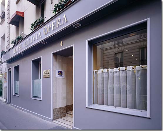 Best Western Hotel Aulivia Opera París 3* estrellas cerca de la Ópera Garnier y de los Grands Boulevards