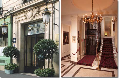 Hotel Bradford Elysees 4* Sterne Paris in der Nähe der Avenue des Champs Elysées.
