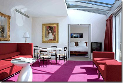 Image 9 : Hotel De Sers Paris - Suite Panorâmica
60 m2 - 1 Cama(s) King size

Nos últimos andares do Hotel de Sers, descobrirá duas magníficas suites panorâmicas de 60 m².
