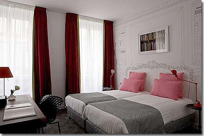 Photo 11 - Joyce Hotel París 3* estrellas cerca del barrio Montmartre e de la Ópera Garnier - Habitación Doble 2 camas.