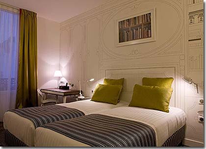 Photo 12 - Joyce Hotel París 3* estrellas cerca del barrio Montmartre e de la Ópera Garnier - Habitación Doble 2 camas.