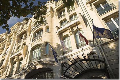 The 5* star Marriott Hotel Champs Elysées Paris – Visit our hotel, tour, description and pictures.