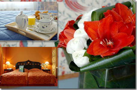 Hotel Elysees Mermoz 3* Sterne Paris in der Nähe der Avenue des Champs Elysées und des Triumphbogens.