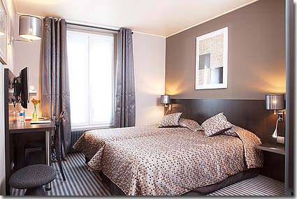 Photo 5 - Hotel Jardin de Villiers Paris 3* étoiles proche des Champs-Elysées et Arc de Triomphe - 