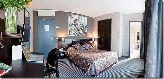 Photo 8 - Hotel Jardin de Villiers Paris 3* star near the Champs Elysees and close to the Arch of Triumph - 