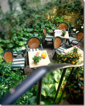 Photo 5 - Hotel residence Foch Paris 3* star near the Champs Elysees and close to the Arch of Triumph - Our interior garden.