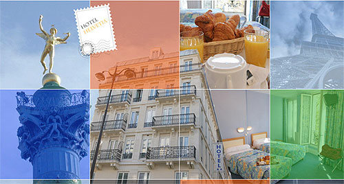 Hotel Helvetia Paris 2* star near the Gare de Lyon station