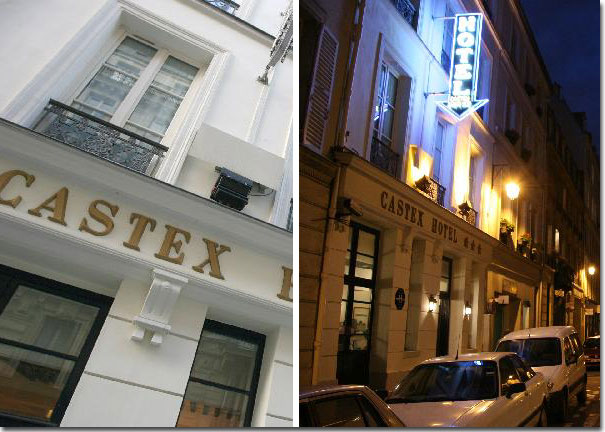 Hotel Castex 3* Sterne Paris in der Nähe der Le Marais und des Centre Pompidou Beaubourg.