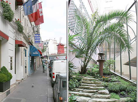 Hotel Moulin Plaza Paris 3* star near the Montmartre District and Garnier Opera