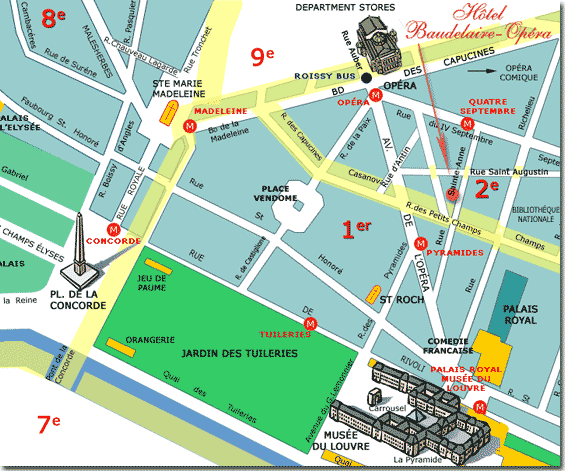 subway station near hilton paris opera paris