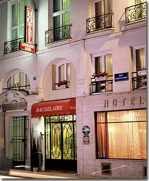 Hotel Baudelaire Opera 3* Sterne Paris in der Nähe der Oper Garnier.