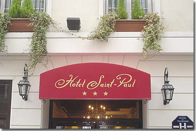 Photo 1 - Hotel Saint Paul Rive Gauche Paris 3* star near the Latin Quarter (Quartier Latin) and boulevard Saint Michel, Left Bank area - Between Saint Germain des Prés, the Sorbonne, Notre Dame and the Luxembourg gardens, the hotel Saint-Paul is an attractive XVIIth century residence.