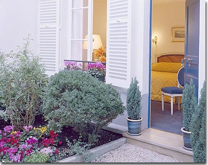 Photo 6 - Hotel Suede Saint Germain Paris 3* star near the Saint-Germain des Prés District, Left Bank - The Hotel de Suède Saint Germain - A stylish 3 star hotel with an inner garden close to Saint Germain des Prés.