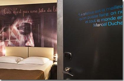 Photo 5 - Best Western Hotel Villa des Artistes 3* Sterne Paris in der Nähe des Viertels Saint-Germain des Prés. - Das charmante und einladende Hotel verfügt über einen großen Garten und geschmackvoll eingerichtete Zimmer mit Klimaanlage. 