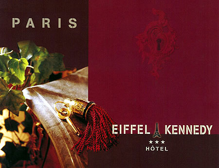 Hotel Eiffel Kennedy 3* Sterne Paris nähe vom 16eme arrondissement.