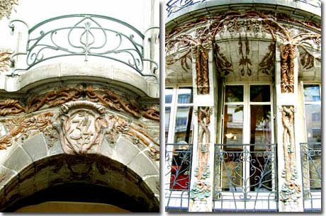 Photo 1 - Hotel Elysees Ceramic 3* Sterne Paris in der Nähe der Avenue des Champs Elysées. - Das Hotel Elysées Ceramic mit seiner einzigartigen Fassade aus der Zeit des, Jugendstils