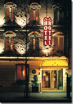 Hotel Champerret Elysees 3* Sterne Paris in der Nähe des Triumphbogens und Palais des Congrès.