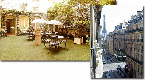 Hotel Elysees Union 3* Sterne Paris in der Nähe der Avenue des Champs Elysées.