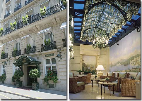 Hotel Franklin Roosevelt Parigi 4* stelle nei pressi degli Champs Elysées