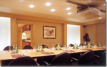 Photo 10 - Hotel Franklin Roosevelt Paris 4* star near the Champs Elysees - The conference room enlightened by large light pannels is at your exclusive use for  the organisation of meetings and seminars, up to 18 persons.
