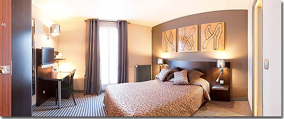 Photo 9 - Hotel Jardin de Villiers Paris 3* étoiles proche des Champs-Elysées et Arc de Triomphe - 