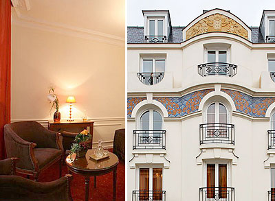 Hotel Elysee Montparnasse Parigi 3* stelle nei pressi del Quartiere Montparnasse, TGV Gare Montparnasse