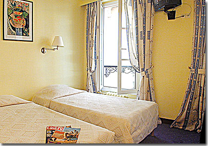Photo 4 - Hotel Villa du Maine Paris 2* estrelas ao pé do bairro Montparnasse TGV Gare Montparnasse - Todos os quartos têm casa de banho privada e apresentam todas as comodidades comuns. 

Na recepção, está disponível um cofre.